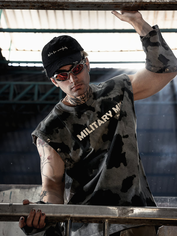 Military Men Oversized T-Shirt