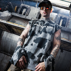 Military Men Oversized T-Shirt