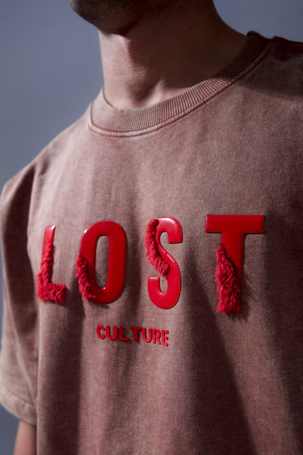 Rust Relic Crome Combed Tee
