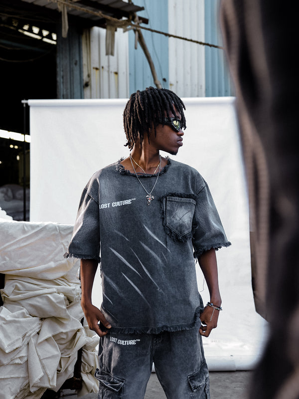 Raw Denim Warrior T-Shirt